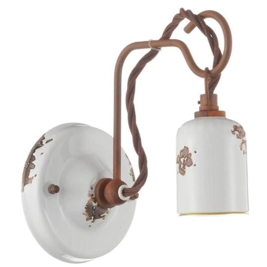 vintage biela rustikalna keramicka lampa loft dizajn svietnik osvetlenie elegantny bistro ferroluce retro drevenica lampas retro rucne vyrobena lampa mediteransky.jpg